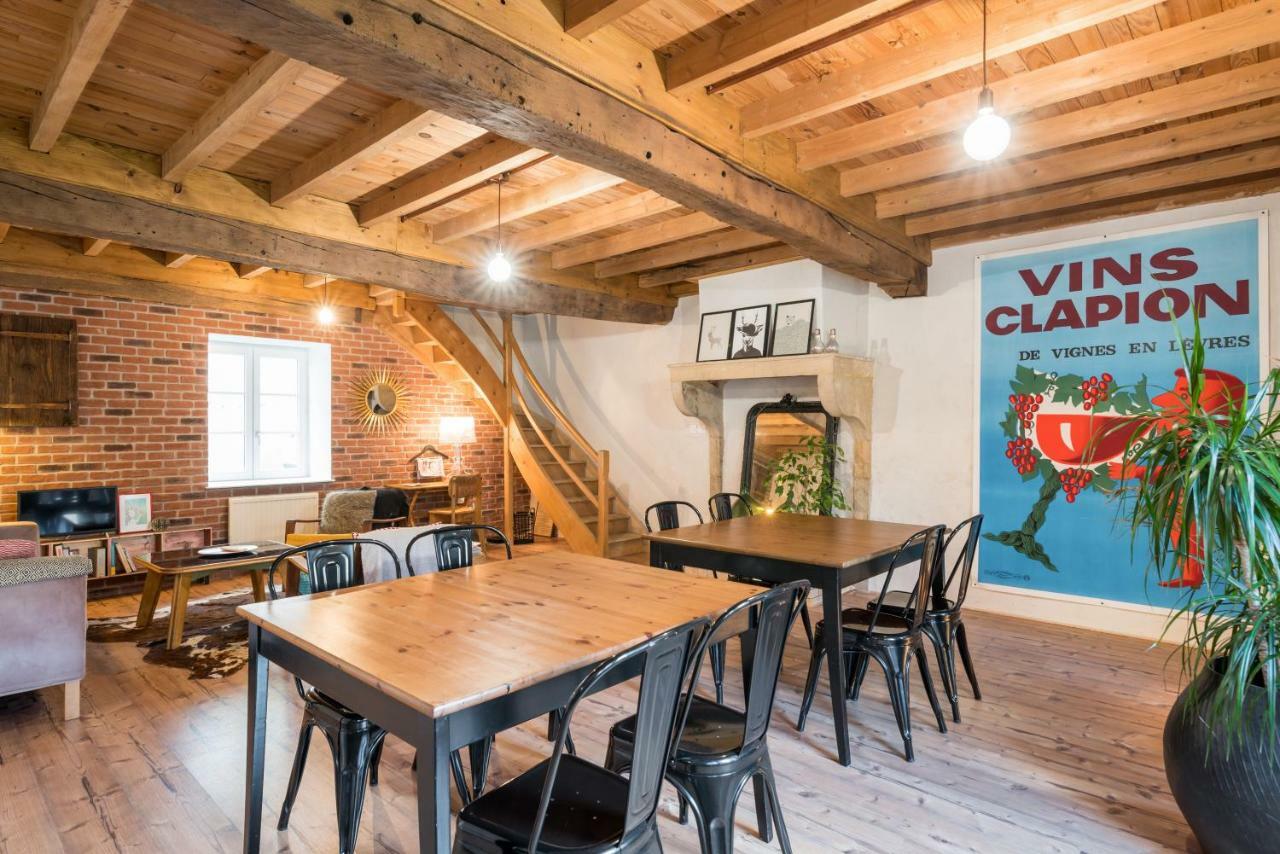 Gite Le Pot De Vin Lancié Zewnętrze zdjęcie